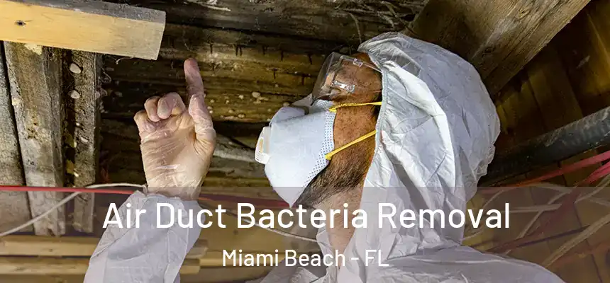 Air Duct Bacteria Removal Miami Beach - FL
