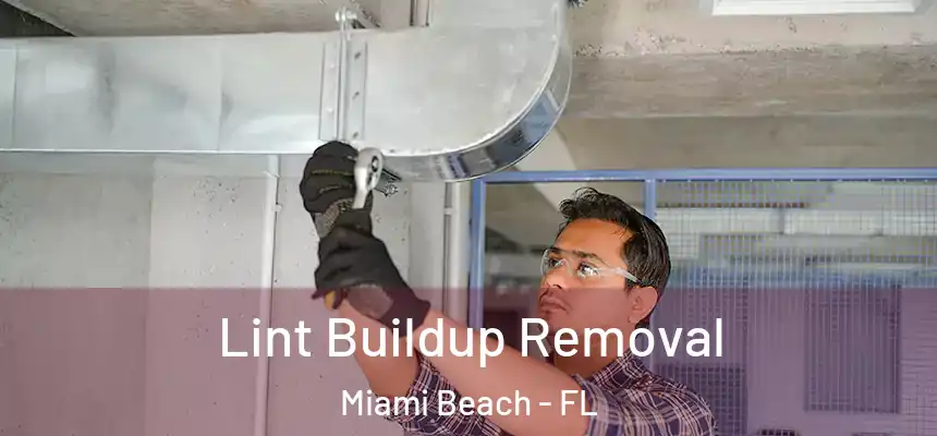 Lint Buildup Removal Miami Beach - FL